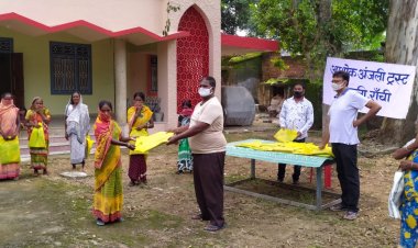 पीड़ित मानवता की सेवा में जुटे हैं समाजसेवी अशोक साहू