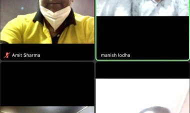 मारवाड़ी युवा मंच रांची शाखा की जूम ऐप के माध्यम से चतुर्थ कार्यकारिणी बैठक आयोजित