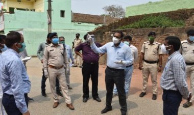 डीएम ने शेरघाटी अनुमंडल अस्पताल व डेडिकेटेड कोविड हेल्थ सेन्टर का किया निरीक्षण