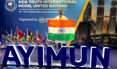 एशिया यूथ इंटरनेशनल में झारखंड के साकेत का मॉडल हुआ चयनित