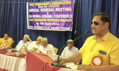 डीवीसी पेंसेनर्स एसोसिएशन का द्विवार्षिक सम्मेलन बोकारो थर्मल ऑफिसर्स क्लब में हुआ संपन्न