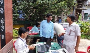 वार्ड संख्या- 49 भवनों का होल्डिंग कायम करने तथा बकाया भवन कर जमा/वसूली हेतु 2 दिवसीय कैंप संपन्न