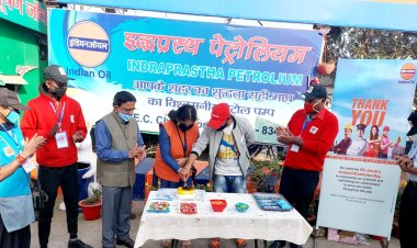 इंद्रप्रस्थ पेट्रोलियम में कस्टमर्स डे मनाया गया
