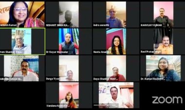 ‘शब्दाक्षर’ की त्रैमासिक पत्रिका के लोकार्पण पर डॉ प्रेम शंकर त्रिपाठी ने दीं शुभकामनाएंँ