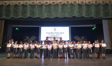 सरला बिरला पब्लिक स्कूल, रांची में ‘ओजस’ और ‘प्रवाह’ अवार्ड समारोह संपन्न