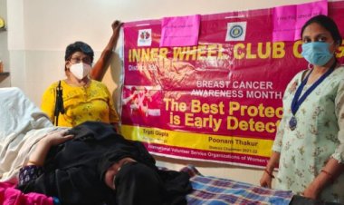 इनरव्हील क्लब ऑफ गया के बैनर तले करवाया मुफ्त पैप स्मीयर टेस्ट