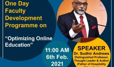 आरकेडीएफ विश्वविद्यालय में फैकेल्टी डेवलपमेंट प्रोग्राम आयोजित