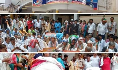 राहुल गांधी के समर्थन में संपूर्ण देश में सत्याग्रह, धरना , प्रदर्शन