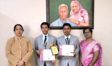 सरला बिरला पब्लिक स्कूल के छात्रों का ‘राष्ट्रीय विज्ञान प्रदर्शनी‘ में उल्लेखनीय प्रदर्शन