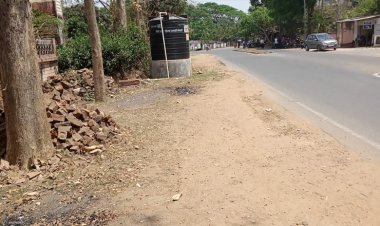 वार्ड 41में पेयजल के लिए मारामारी,सार्वजनिक पानी टंकी का हो रहा निजी उपयोग