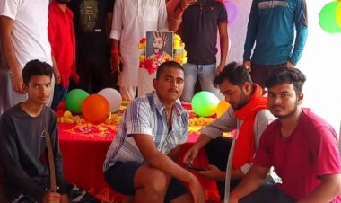 बाबू वीर कुँवर सिंह का विजयोत्सव दिवस हर्षोल्लास से मनाया गया:-मन्तोष सिंह