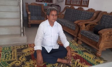 पत्रकारों की मांग को लेकर वरिष्ठ पत्रकार केबी मिश्रा बैठे भूख हड़ताल पर