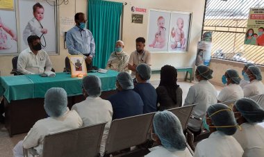 दिवंगत डॉ.अनिल श्रीवास्तव को अंजुमन अस्पताल में दी गई श्रद्धांजलि