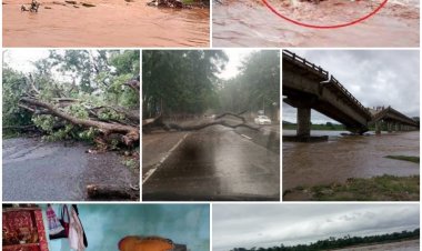 यास : ३१ साल पुराना रिकॉर्ड टूटा,कहीं गिरे दीवार और पेड़ तो कहीं बहे पुल और गाड़ियाँ