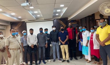 जेसीआइ रांची के कार्यालय में मोबाइल वैक्सिनेशन कैंप आयोजित