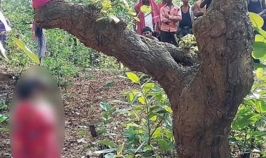 पेड़ से लटका मिला शव, जाँच करेगी पुलिस
