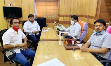 अपर बाजार में पार्किंग की समुचित व्यवस्था करने के लिए चेंबर ने नगर आयुक्त को लिखा पत्र