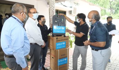 यूनिसेफ का प्रतिनिधिमंडल मिला मुख्यमंत्री से