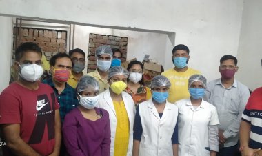 युवा रांची महानगर रामनवमी पूजा समिति का तीसरा वैक्सीनेशन कैंप