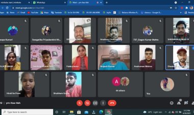 अंतर्राष्ट्रीय योग दिवस की पूर्व संध्या पर एनएसएस का तीन दिवसीय योग शिविर का शुभारंभ