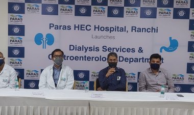 पारस एचईसी अस्पताल में अब डायलिसिस और गैस्ट्रोइंट्रोलॉजी चिकित्सा सुविधाएं भी होंगी उपलब्ध