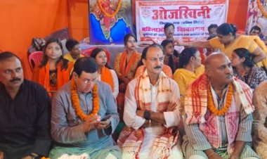 अंतर्राष्ट्रीय हिंदू परिषद के सहायता शिविर का राष्ट्रीय मंत्री ने किया उद्घाटन