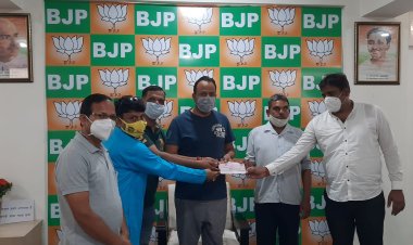 मारवाड़ी युवा मंच रांची दक्षिणी शाखा ने अल्पलास्टिक एनीमिया के मरीज गोलू को किया आर्थिक सहयोग