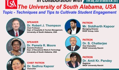 आरकेडीएफ विश्वविद्यालय में अंतर्राष्ट्रीय फैकल्टी डेवलपमेंट प्रोग्राम आयोजित