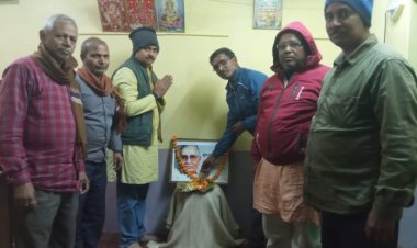 पूर्व मुख्यमंत्री स्व. सुन्दर लाल पटवा का पुण्यतिथि मानपुर पटवा टोली में मनाया गया