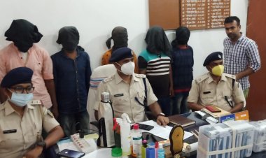 मोबाइल चोरों का बड़ा गिरोह गिरफ़्तार