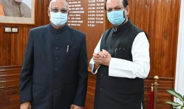 पूर्व केंद्रीय मंत्री सुबोधकांत सहाय मिले राज्यपाल से