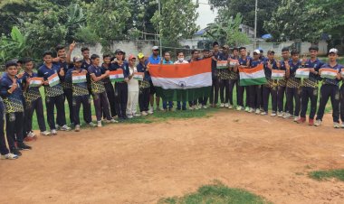 कारगिल विजय दिवस पर युवा क्रिकेट खिलाड़ियों ने शहीद जवानों को किया याद