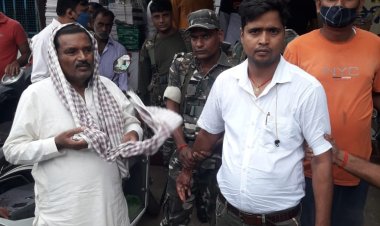 ACB ने सतबरवा अंचल उपनिरीक्षक ( CI) को घूस लेते रंगे हाथ किया गिरफ्तार