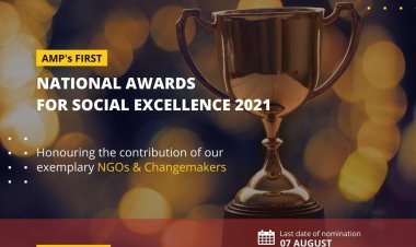 समाज सेवा के क्षेत्र में उत्कृष्ट कार्य करने वाली संस्थाओं व सामाजिक कार्यकर्ताओं को मिलेगा एएमपी का राष्ट्रीय पुरस्कार