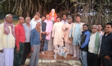 पूर्व भाजपा सांसद ईश्वर चौधरी 85 वीं जयंती मनाया गया