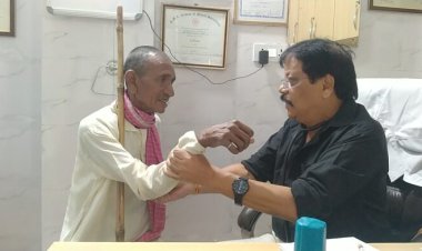 नि:शुल्क चिकित्सा शिविर का आयोजन, शिविर में 310 मरीज लाभांवित, मरीजों को दी दवाइयां