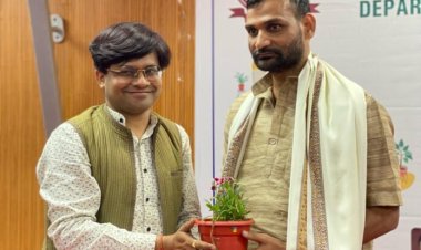 विश्व समाजिक कार्य दिवस पर दक्षिण बिहार केन्द्रीय विश्वविद्यालय में सामाजिक अध्ययन विभाग द्वारा सम्मान समारोह आयोजन किया गया