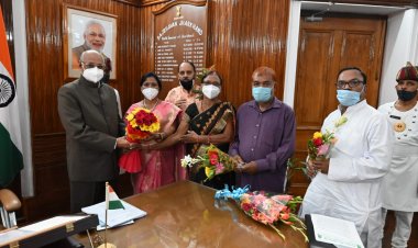 पूर्व जैक पार्षद अधिकार मंच का प्रतिनिधिमंडल मिला राज्यपाल से