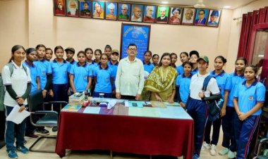 जीबीएम कॉलेज की 30 एनसीसी कैडट सीएटीसी कैंप -2024 में भाग लेने रवाना