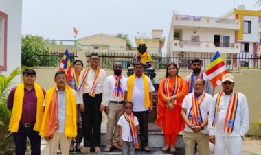 जीबीएम कॉलेज में गौतम बुद्ध के जीवन तथा दर्शन पर प्रकाश डालकर की गयी पूजा-अर्चना, सदैव प्रासंगिक रहेंगे गौतम बुद्ध के समाजोपयोगी मानवतावादी सिद्धांत