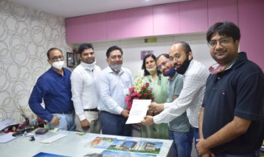 दीपक बंका के भाजपा के प्रदेश कोषाध्यक्ष बनने पर आइसीएआई के पदधारियों ने दी बधाई