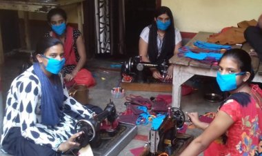 कोरोना से जंग जीतने में जुटी हैं करनौती की साहसिक महिलाएं