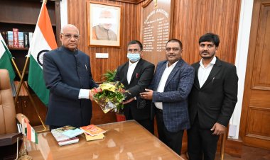 झारखंड अधिवक्ता मंच का प्रतिनिधिमंडल मिला राज्यपाल से