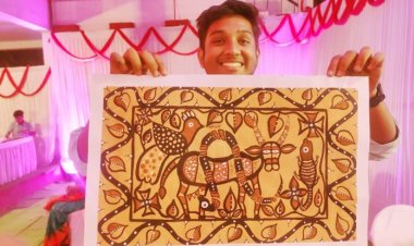 सरला बिरला पब्लिक स्कूल के छात्र ने राष्ट्रीय कला उत्सव 2023-24 के लिए क्वालिफाइ किया