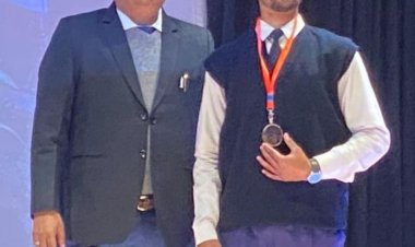 भारतीय राष्ट्रीय गणित ओलंपियाड (INMO) में जे०वी०एम० श्यामली के छात्र स्थित प्रज्ञ का चयन