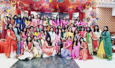 रंगीलो राजस्थान दिवस के अवसर पर जेसीआई रांची की जैसीरेट्स ने मनाया गणगौर उत्सव