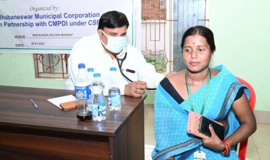 सीएमपीडीआई द्वारा चिकित्सा शिविर का आयोजन,प्रोटीन युक्त पौष्टिक किट का वितरण