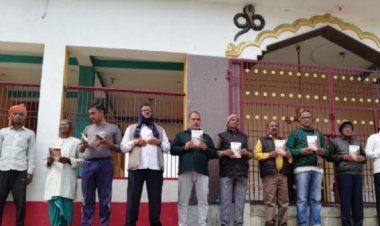 करनौती होली गीत पुस्तक का लोकार्पण