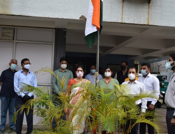 आईसीएआई परिसर में मनाया गया स्वतंत्रता दिवस