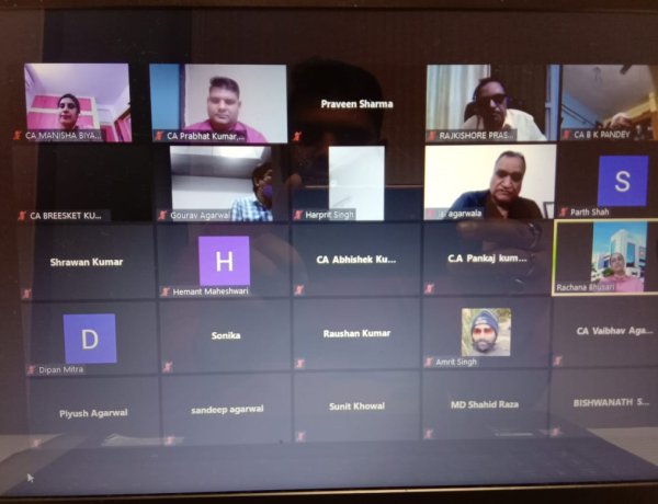 आईसीएआई का वेबिनार आयोजित